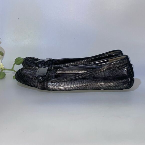 Elegant Calvin Klein Black Women's Flats 6 - Picture 4 of 9